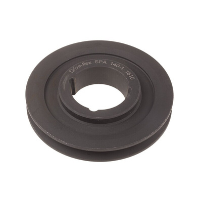 RS PRO Pulley, Cast Iron, Steel