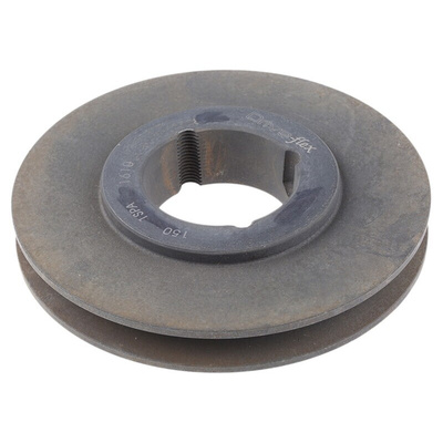 RS PRO Pulley, Cast Iron, Steel