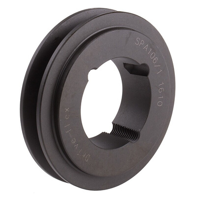 RS PRO Pulley, Cast Iron, Steel