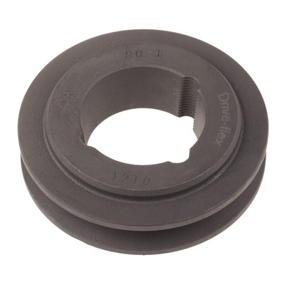 RS PRO Pulley, Cast Iron, Steel