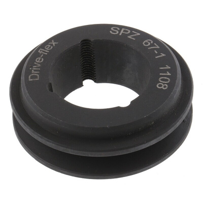 RS PRO Pulley, Cast Iron, Steel