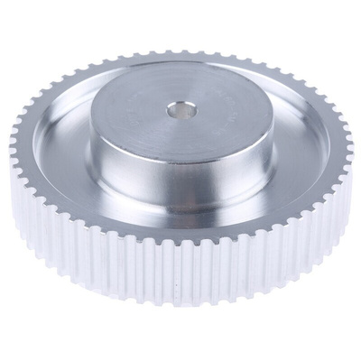 RS PRO Timing Belt Pulley, Aluminium 15mm Belt Width x 5mm Pitch, 60 Tooth
