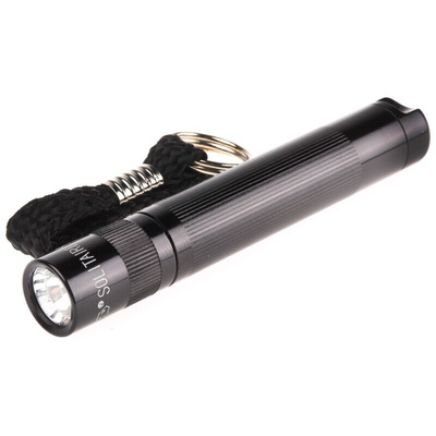 Maglite Solitaire Incandescent Keyring Torch Black 2 lm, 81 mm