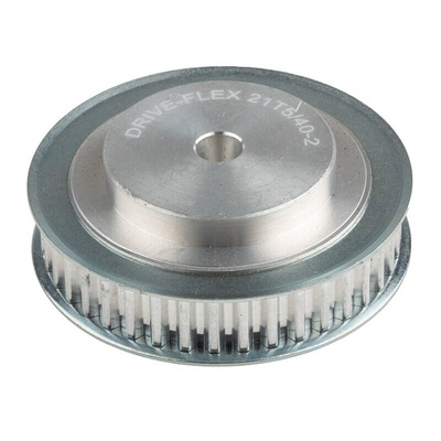 RS PRO Timing Belt Pulley, Aluminium 10mm Belt Width x 5mm Pitch, 40 Tooth