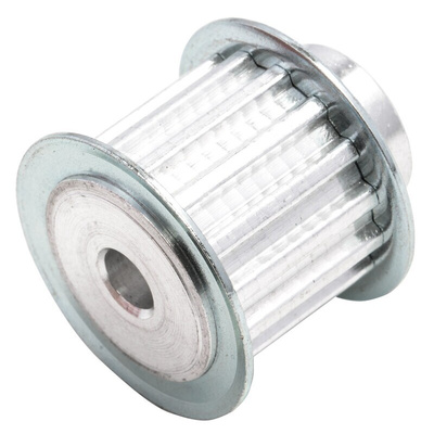 RS PRO Timing Belt Pulley, Aluminium 16mm Belt Width x 5mm Pitch, 15 Tooth