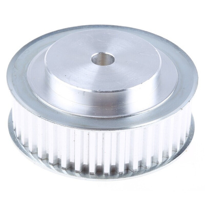 RS PRO Timing Belt Pulley, Aluminium 16mm Belt Width x 5mm Pitch, 40 Tooth