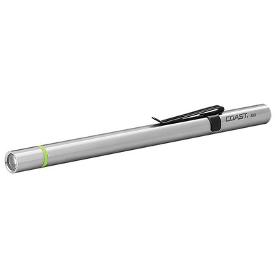 Coast A9R LED Pen Torch Silver - Rechargeable 245 lm, 157 mm