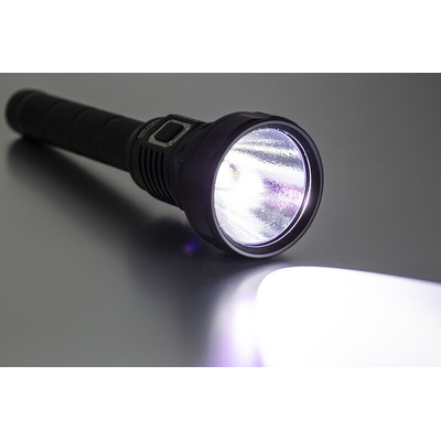Nightsearcher Magnum-3500 LED Torch Black - Rechargeable 3500 lm, 240 mm