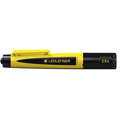 LEDLENSER EX4 ATEX LED Pen Torch Yellow 50 lm, 140 mm