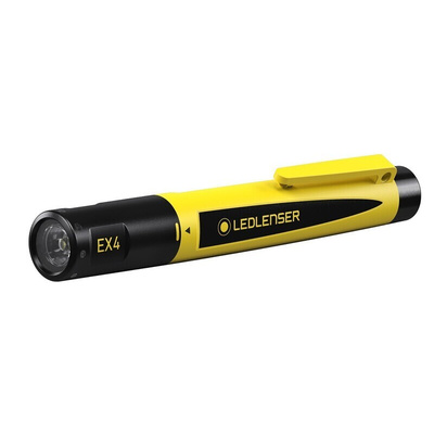 LEDLENSER EX4 ATEX LED Pen Torch Yellow 50 lm, 140 mm