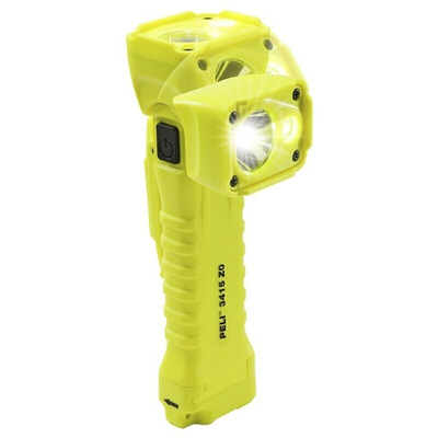 Peli 3415MZO ATEX LED Torch Yellow 174 lm, 329 lm, 189 mm