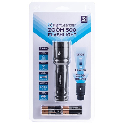 Nightsearcher LED Torch 500 lm, 129 mm