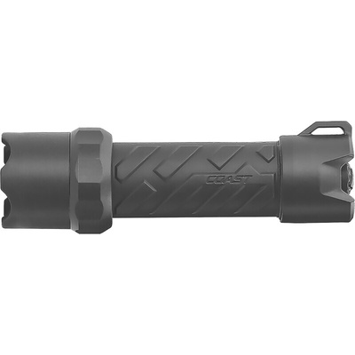 Coast Polysteel 400R LED Torch - Rechargeable 300 lm, 146 mm
