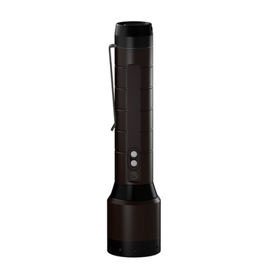 LEDLENSER P6R Signature LED Torch Black - Rechargeable 1400 lm