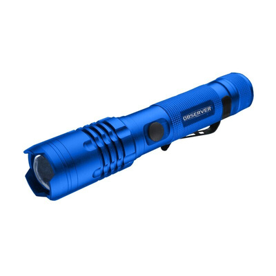 Observer Tools FL1000-B LED Torch Blue - Rechargeable 1200 lm, 174 mm