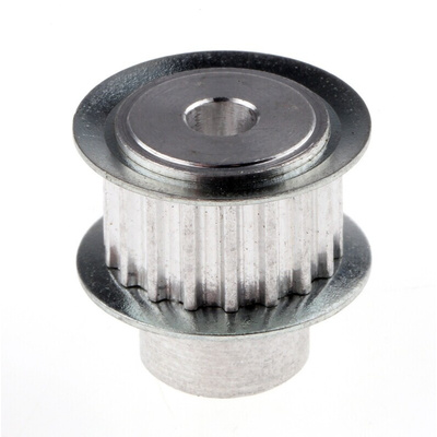 RS PRO Timing Belt Pulley, Aluminium 6mm Belt Width x 2.5mm Pitch, 18 Tooth