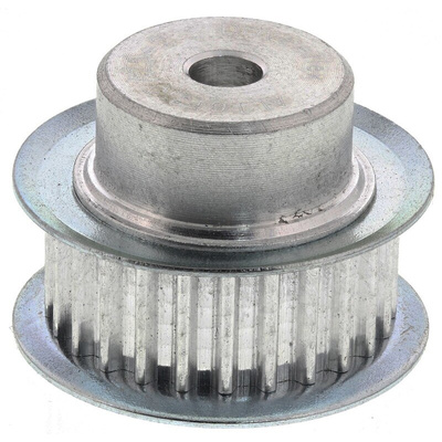 RS PRO Timing Belt Pulley, Aluminium 6mm Belt Width x 2.5mm Pitch, 25 Tooth