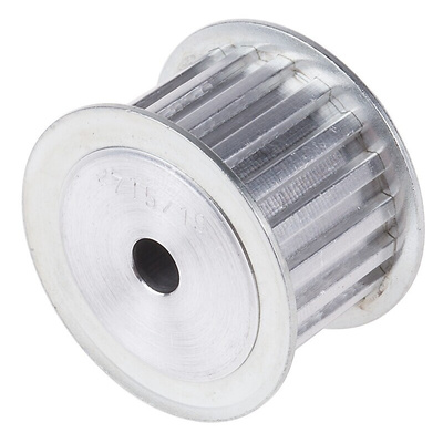 RS PRO Timing Belt Pulley, Aluminium 16mm Belt Width x 5mm Pitch, 19 Tooth