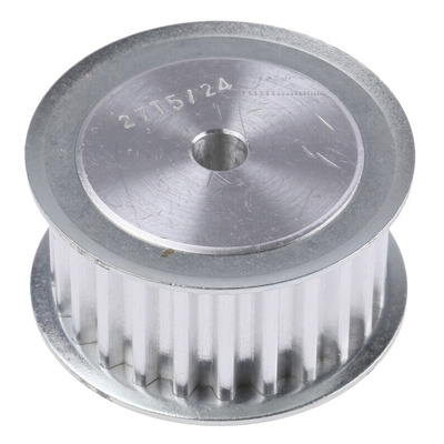 RS PRO Timing Belt Pulley, Aluminium 16mm Belt Width x 5mm Pitch, 24 Tooth