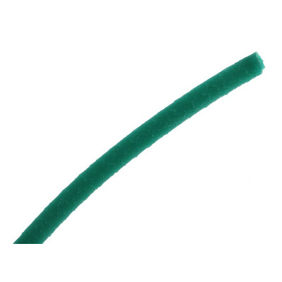 RS PRO 5m 3mm diameter Green Round Polyurethane Belt for use with 29mm minimum pulley diameter