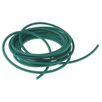 RS PRO 5m 5mm diameter Green Round Polyurethane Belt for use with 48mm minimum pulley diameter