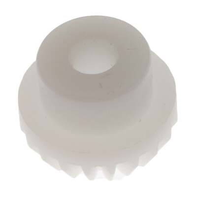 RS PRO POM Bevel Gear, 3mm Bore, 20 Teeth, 0.5 Module