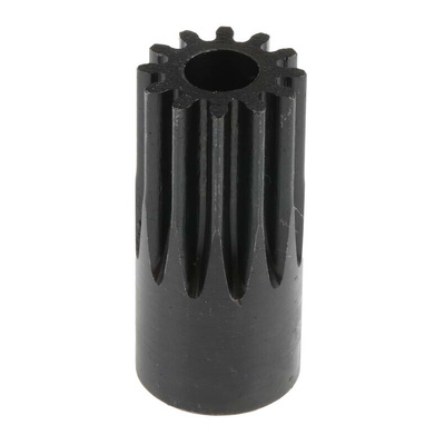 RS PRO Steel 12 Teeth Spur Gear, 1 Module, 6mm Bore Diam, 12mm Pitch Diam, 14mm Hub Diam