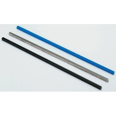 RS PRO 1 Steel Gear Rack, 500mm Long , 160 Teeth , 10mm Face Width