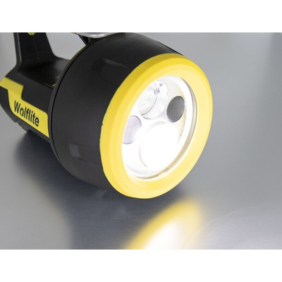 Wolf Safety XT-50H ATEX LED Hand Lamp Black - Rechargeable 350 lm