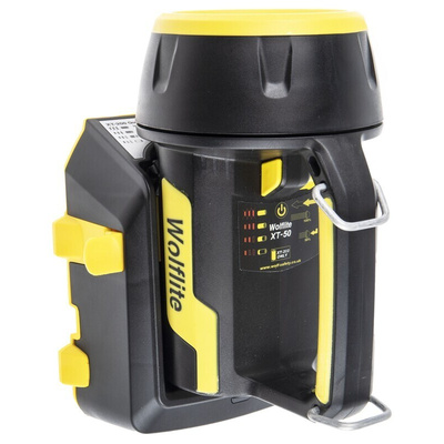 Wolf Safety XT-50H ATEX LED Hand Lamp Black - Rechargeable 350 lm