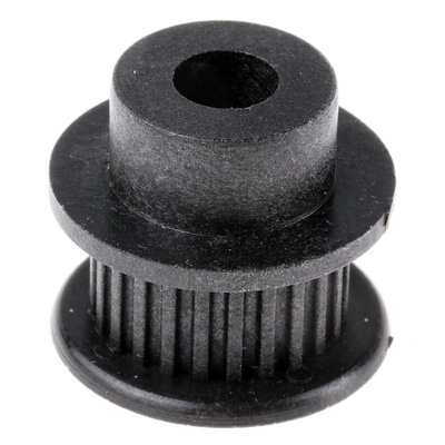 RS PRO Timing Belt Pulley, Glass Filled PC 6mm Belt Width x 2mm Pitch, 24 Tooth