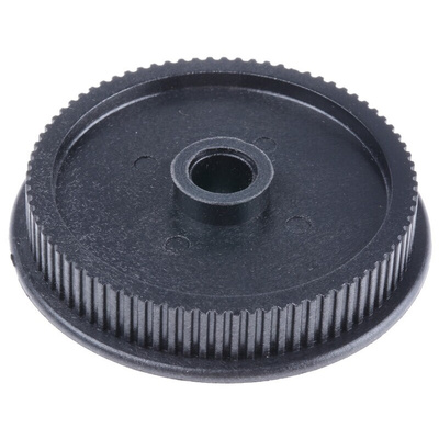 RS PRO Timing Belt Pulley, Glass Filled PC 6mm Belt Width x 2mm Pitch, 80 Tooth