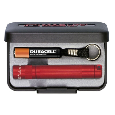 Maglite Solitaire LED Keyring Torch Red 37 lm, 81 mm