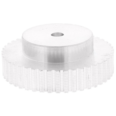 RS PRO Timing Belt Pulley, Aluminium 14.3mm Belt Width x 5mm Pitch, 44 Tooth