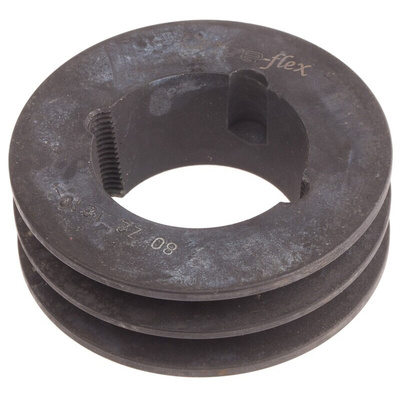 RS PRO Pulley, Cast Iron, Steel