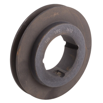 RS PRO Pulley, Cast Iron, Steel
