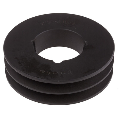 RS PRO Pulley, Cast Iron, Steel
