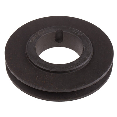 RS PRO Pulley, Cast Iron, Steel
