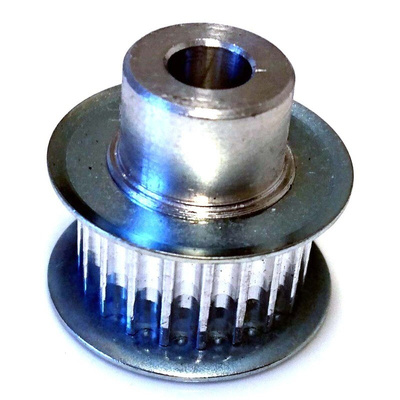 RS PRO Timing Belt Pulley, Aluminium 9mm Belt Width x 3mm Pitch, 30 Tooth
