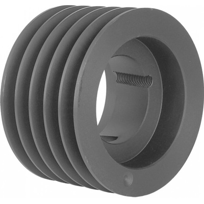 OPTIBELT Vee Belt Pulley, Cast Iron 5 Tooth