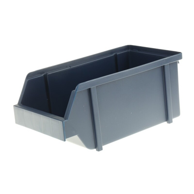 Raaco PP Storage Bin, 100mm x 125mm, Blue