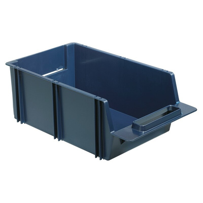 Raaco PP Storage Bin, 136mm x 210mm, Blue
