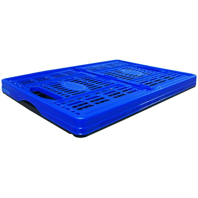 Viso 30L Blue PP Medium Folding Crate, 235mm x 475mm x 350mm