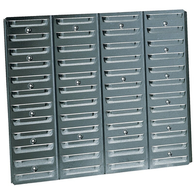 Raaco PP Storage Bin, 440mm x 1040mm, Black