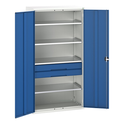Bott Steel  Lockable Floor Standing Cupboard, 1050 x 550 x 2000mm