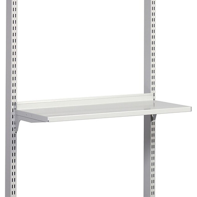 Treston Grey Steel Shelf x 740mm, 300mm, 50kg Load