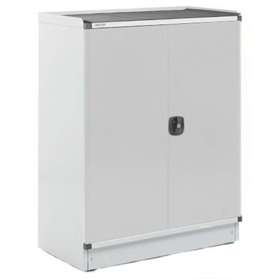 Treston 2 Door Steel  Lockable Floor Standing Storage Cabinet, 800 x 425 x 1000mm