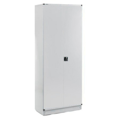 Treston 2 Door Steel  Lockable Floor Standing Storage Cabinet, 800 x 425 x 2000mm