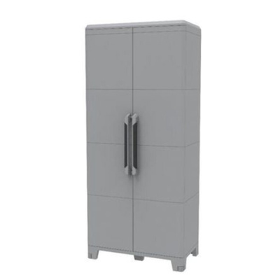 RS PRO 2 Door Plastic  Lockable Floor Standing Storage Cabinet, 780 x 430 x 1840mm