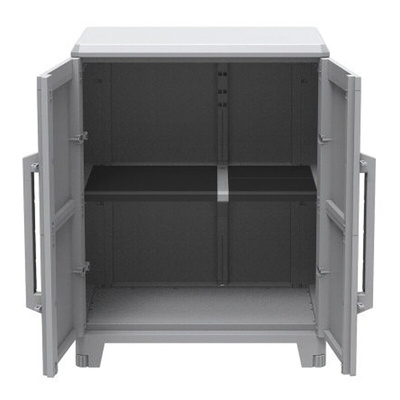 RS PRO 2 Door Plastic  Lockable Floor Standing Storage Cabinet, 780 x 430 x 1010mm